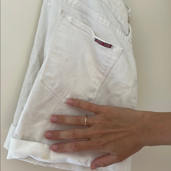 White Hudson Jean shorts - Picture 2 of 4